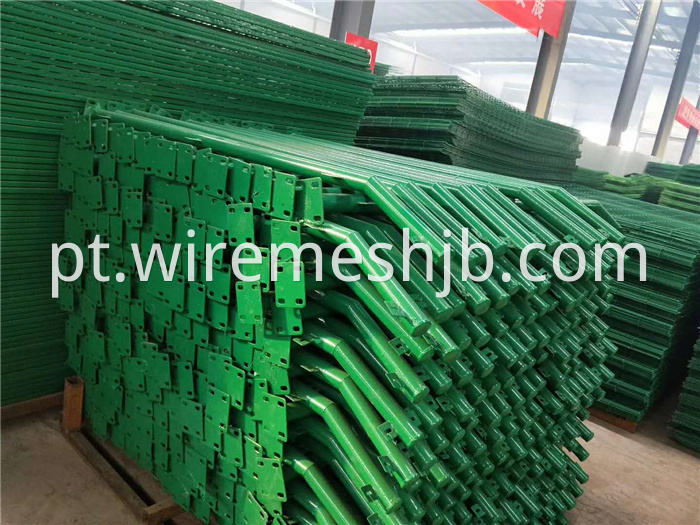 Green Welded Wire Mesh Fence